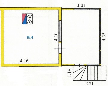 Продается 1/2 часть 1-этажного дома, 30 м²