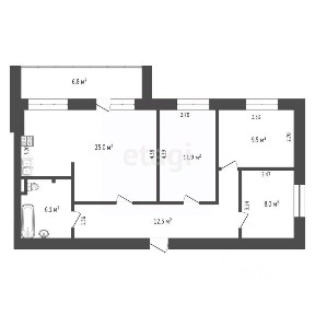 Продается 4-комн. квартира, 71,7 м²