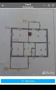 Продается 1-этажный дом, 100 м²