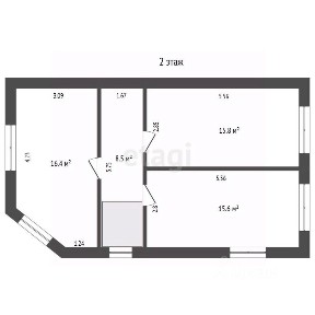 Продается 2-этажный дом, 98,1 м²
