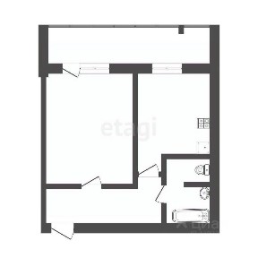 Продается 1-комн. квартира, 38,6 м²