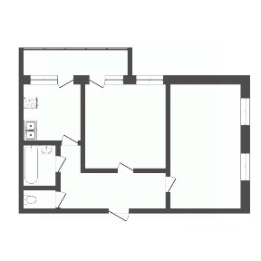 Продается 2-комн. квартира, 54,7 м²