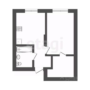Продается 1-комн. квартира, 38,3 м²