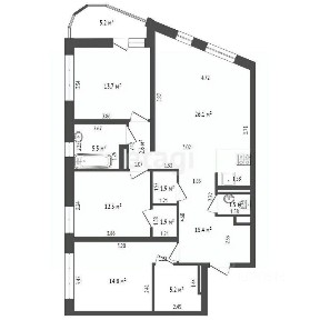 Продается 3-комн. квартира, 101,1 м²