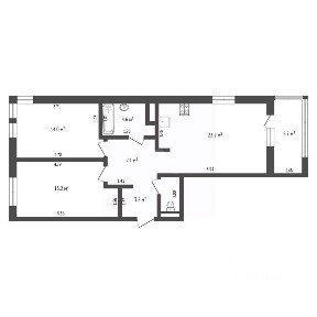Продается 2-комн. квартира, 72 м²