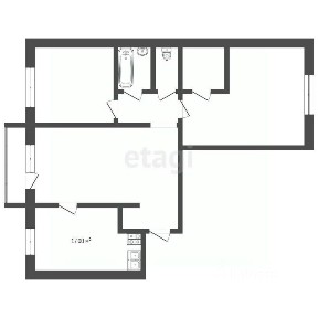 Продается 3-комн. квартира, 75,6 м²