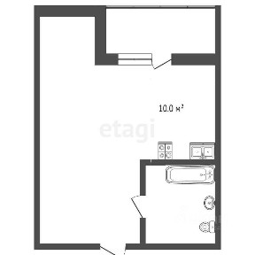 Продается 1-комн. квартира, 36 м²