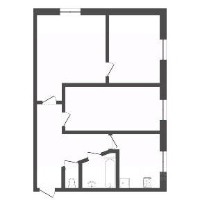 Продается 3-комн. квартира, 49,5 м²