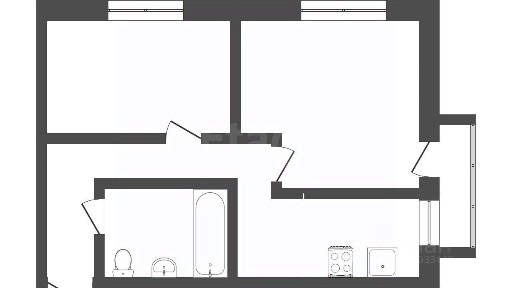 Продается 2-комн. квартира, 50,5 м²
