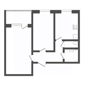 Продается 2-комн. квартира, 51,7 м²