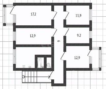 Продается 5-комн. квартира, 81 м²