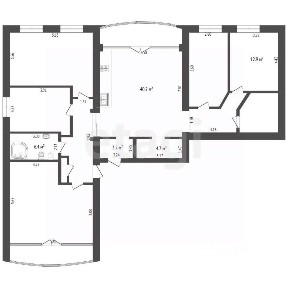Продается 4-комн. квартира, 172,7 м²