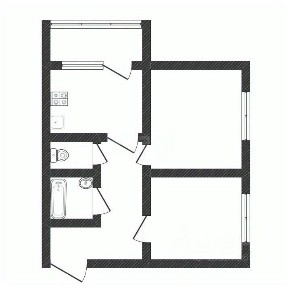 Продается 1/2 квартиры, 39,7/6 м²