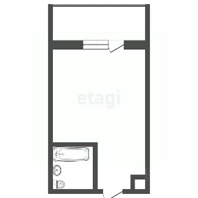 Продается студия, 12,3 м²