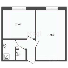 Продается 1-комн. квартира, 33 м²