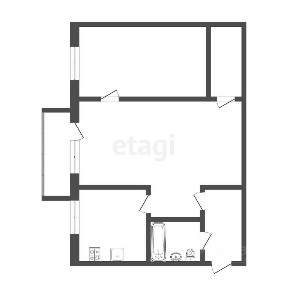 Продается 2-комн. квартира, 40,4 м²