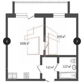 Продается 1-комн. квартира, 35,7 м²