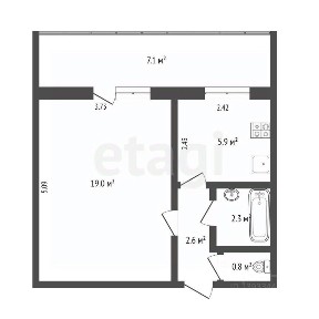 Продается 1-комн. квартира, 36 м²