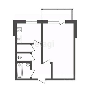 Продается 1-комн. квартира, 35,3 м²