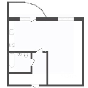 Продается 1-комн. квартира, 36,2 м²
