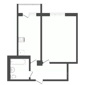 Продается 1-комн. квартира, 46 м²