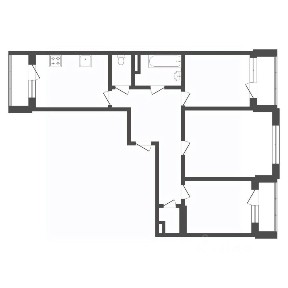 Продается 3-комн. квартира, 90 м²