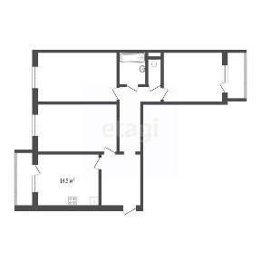 Продается 3-комн. квартира, 90,3 м²