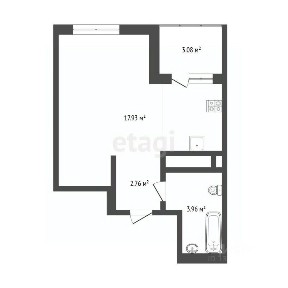 Продается студия, 24,8 м²
