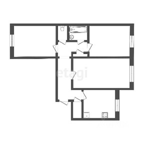 Продается 3-комн. квартира, 67 м²