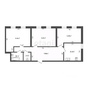 Продается 3-комн. квартира, 85,4 м²