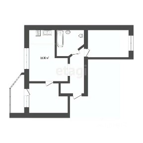 Продается 2-комн. квартира, 51,2 м²