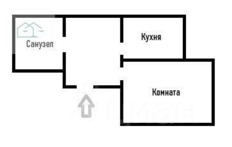 Сдается 1-комн. квартира, 45 м²