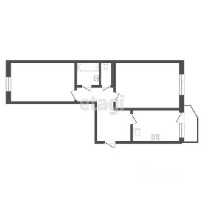 Продается 2-комн. квартира, 53,7 м²