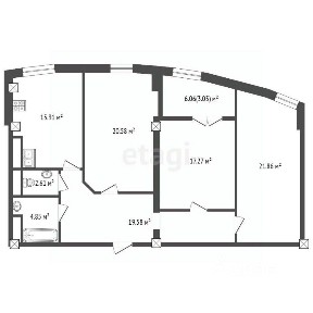 Продается 3-комн. квартира, 102,6 м²