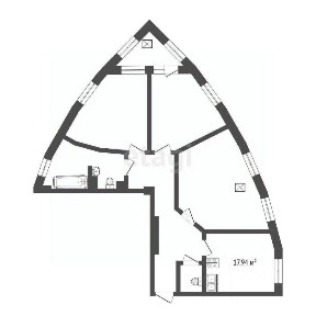 Продается 3-комн. квартира, 118,7 м²