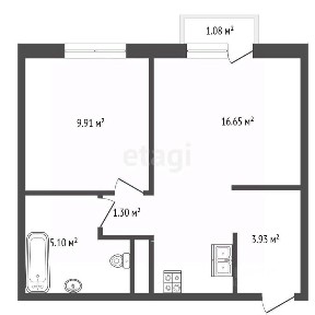 Продается 1-комн. квартира, 37,1 м²