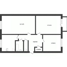 Продается 3-комн. квартира, 61,1 м²