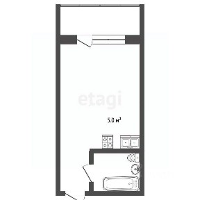 Продается студия, 20,4 м²