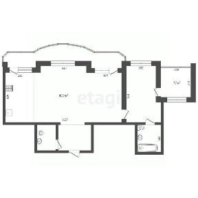 Продается 3-комн. квартира, 107 м²