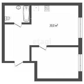 Продается 1-комн. квартира, 48 м²