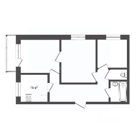 Продается 3-комн. квартира, 59,4 м²