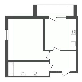 Продается 1-комн. квартира, 57 м²