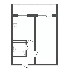 Продается 1-комн. квартира, 35,6 м²