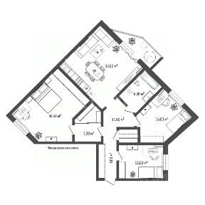 Продается 3-комн. квартира, 128,6 м²