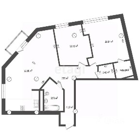Продается 3-комн. квартира, 87 м²