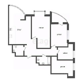 Продается 3-комн. квартира, 98 м²