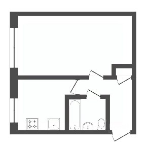 Продается 1-комн. квартира, 29,6 м²