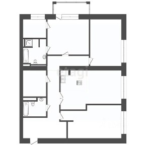 Продается 3-комн. квартира, 154,9 м²