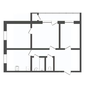 Продается 3-комн. квартира, 61 м²