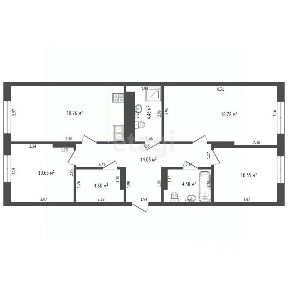 Продается 3-комн. квартира, 84,4 м²